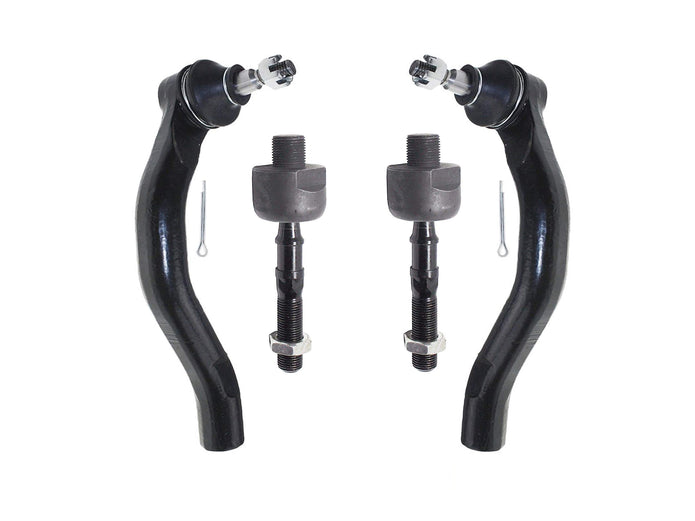 4PC Inner/Outer Tie Rod Ends FITS 2009-2014 Acura TL