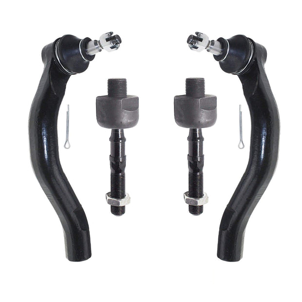 4PC Inner/Outer Tie Rod Ends FITS 2009-2014 Acura TL
