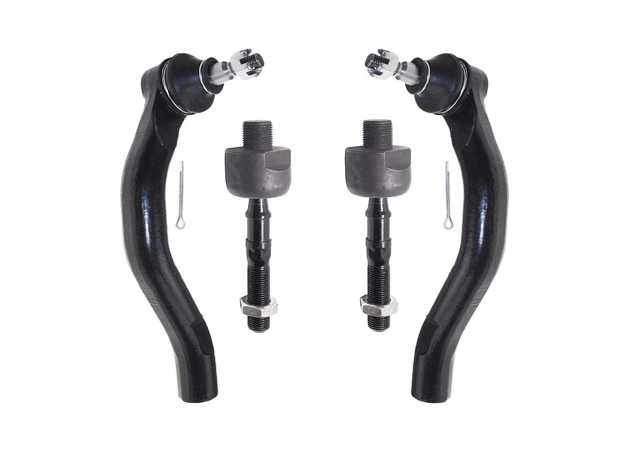4PC Inner/Outer Tie Rod Ends FITS 2009-2014 Acura TL