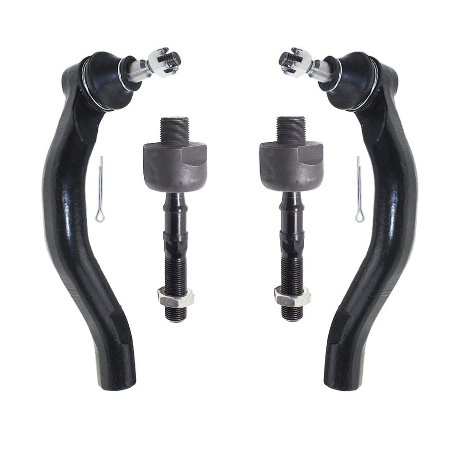4PC Inner/Outer Tie Rod Ends FITS 2009-2014 Acura TL