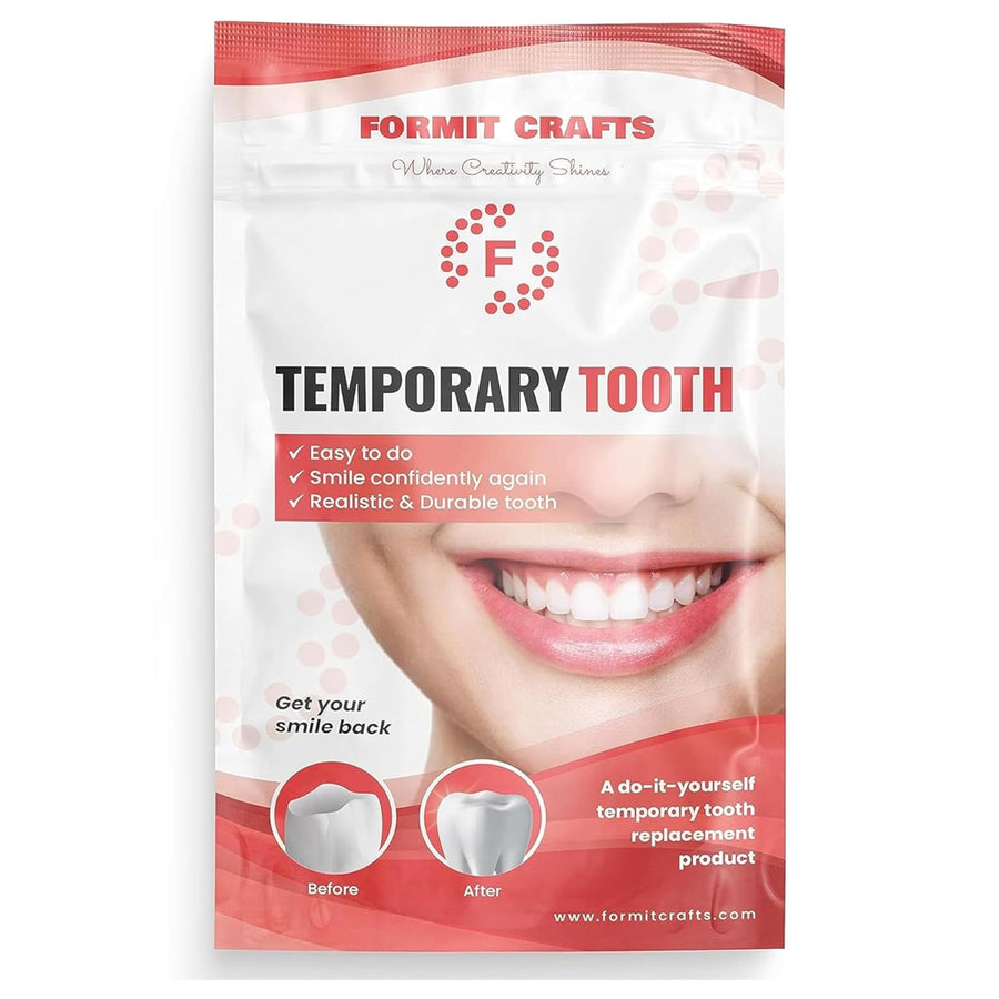 Thermoplastic Beads for Teeth Repair– for DIY Tooth Filling – Moldable Thermal Beads for Teeth Repair – Ideal for Chipped, Cracked Teeth – Realistic and Durable