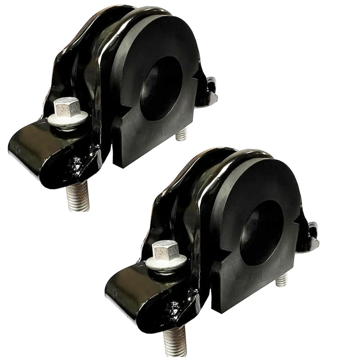 4PC Front Sway Bar Stabilizer Bracket/Bushing Kit FITS Escalade, Avalanche, Sierra Silverado 1500 2500 3500, Suburban, Tahoe, Yukon, H2, 2007-2020, Bushings Made In USA - 36 MM Bar - 928-564 K200222