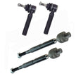 Suspension Dudes 4 PC Inner/Outer Tie Rod End Kit FITS Honda CR-V North American Built ONLY 2007-2011, EV800569 ES800303