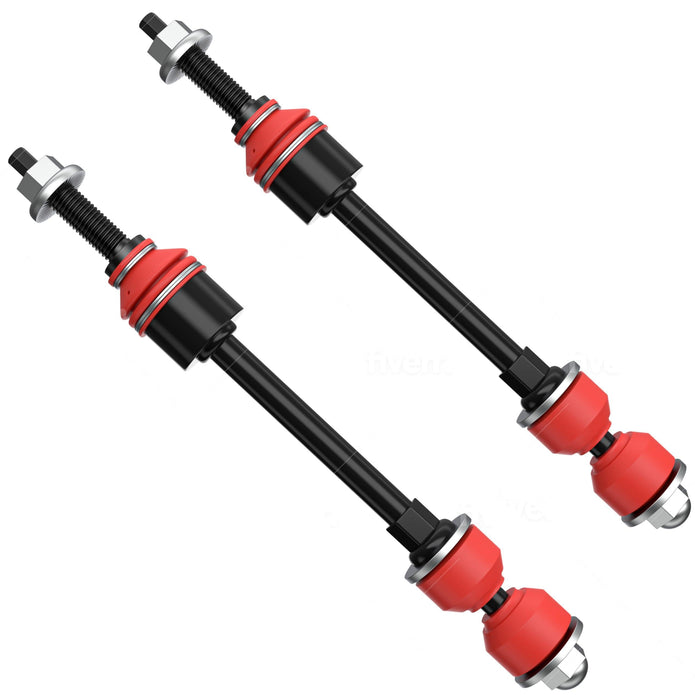 Suspension Dudes PAIR Front CODE RED EXTREME Sway Bar Link Kit FITS F-150 4WD 2005-2008, Mark LT 4WD 2006-2008, K80338 Bushings Made In USA