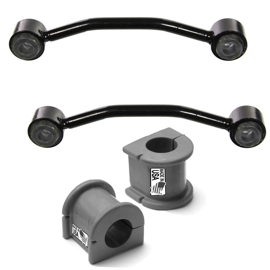 Suspension Dudes 4PC Front Sway Bar Stabilizer Bushing Kit FITS Wrangler 1987-1995, K3200 K3172 28 MM Bar