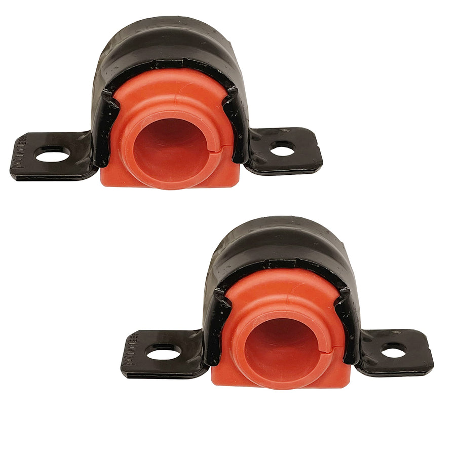 4PC OEM Front Sway Bar Bracket Kit + Front Bushing Kit FITS GMC Acadia Chevy Traverse 2007-2017, Enclave '08-'17, Saturn Outlook 2007-2010, Bushings Designed And Manufactured USA 15223561, 15837427