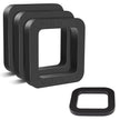 Suspension Dudes 2-inch Hitch Receiver Silencer Pad Reduces Rattle and Noise, Provides Cushion Between Hitch Receiver and Tow Hitches, Made in USA(Three pc 13.2mm Wide,One Hitch 6.75mm Wide)