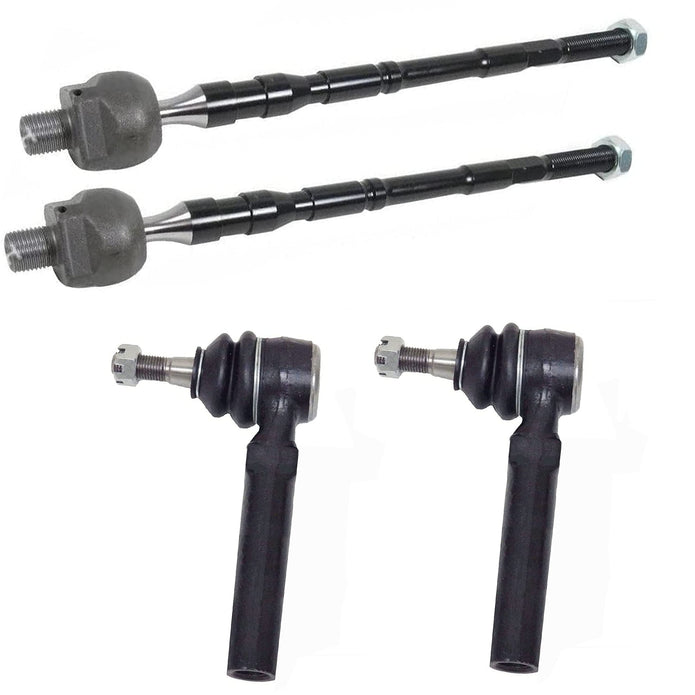 4PC Inner/Outer Tie Rod Ends FITS Subaru Forester Impreza Legacy Outback 9-2X