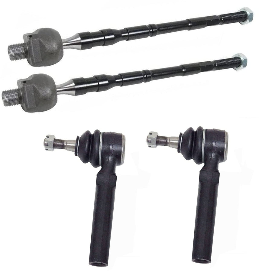 4PC Inner/Outer Tie Rod Ends FITS Subaru Forester Impreza Legacy Outback 9-2X