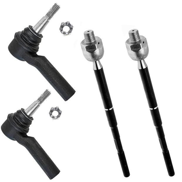4PC Inner/Outer Tie Rod Ends FITS 2010-2015 Chevrolet Camaro