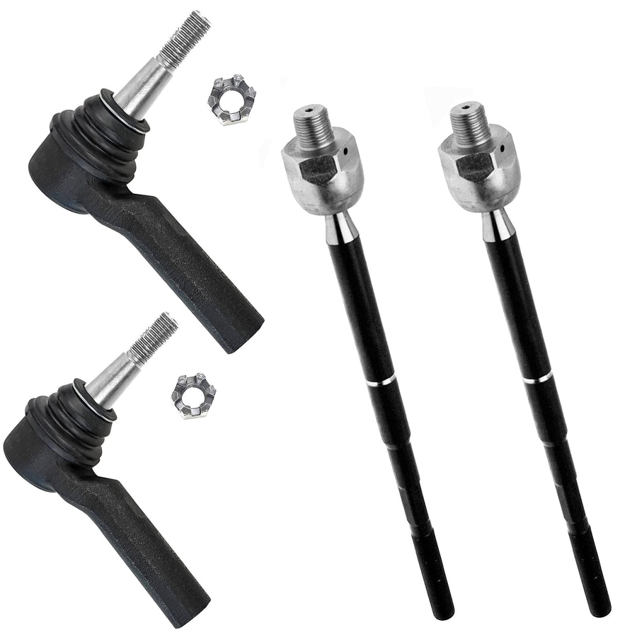 4PC Inner/Outer Tie Rod Ends FITS 2010-2015 Chevrolet Camaro
