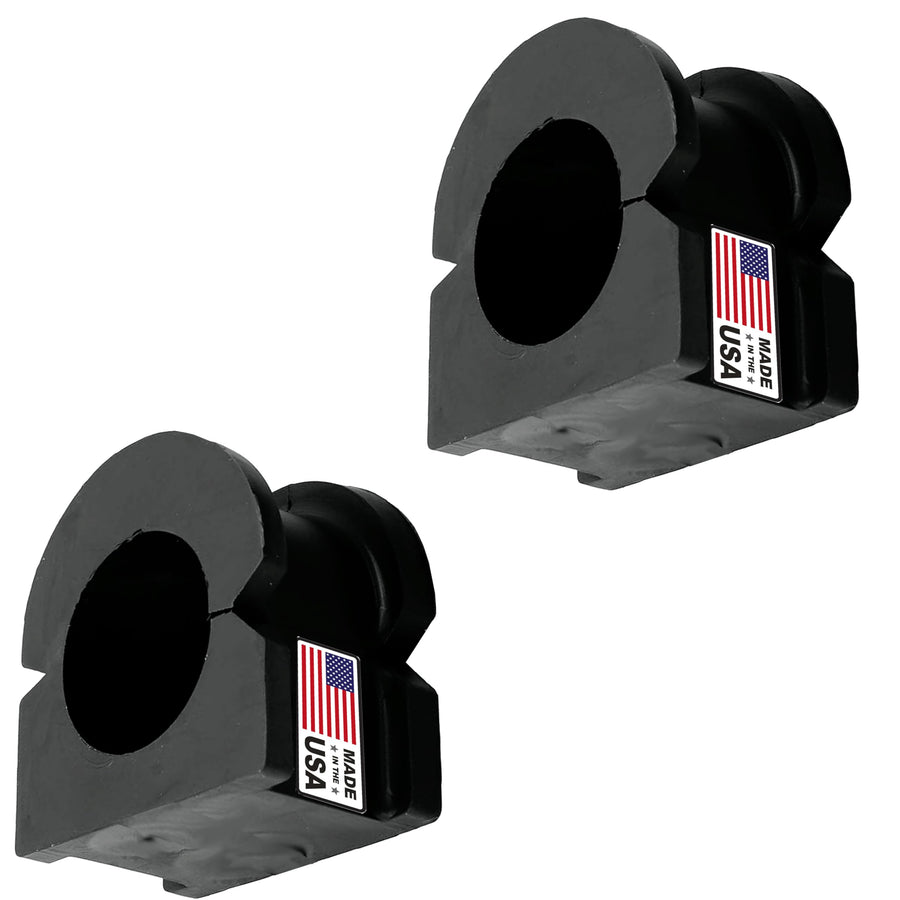 4PC Front Sway Bar Stabilizer Bracket/Bushing Kit FITS Escalade, Avalanche, Sierra Silverado 1500 2500 3500, Suburban, Tahoe, Yukon, H2, 2007-2020, Bushings Made In USA - 36 MM Bar - 928-564 K200222