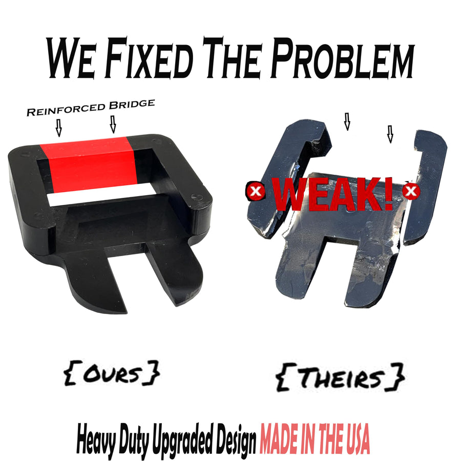 Suspension Dudes Sway Bracket Jacket - Weight Distribution Hitch Parts - Eliminates Noise and Reduces Wear - FITS E2 Sway Control Bracket 6K 8K 10K 12K 14K, Designed and Manufactured in USA