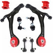 Suspension Dudes 10PC Front Lower CODE RED Control Arm Kit for 2004-2006 TL, K641543 K641544 Bushings Made In USA