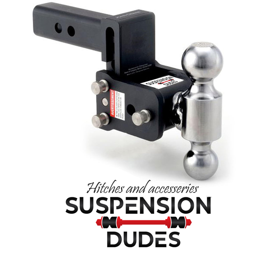 Suspension Dudes Anti-Rattle Trailer Hitch Pin Prevents Wobble and Swaying, Corrosion Resistant Fits 2