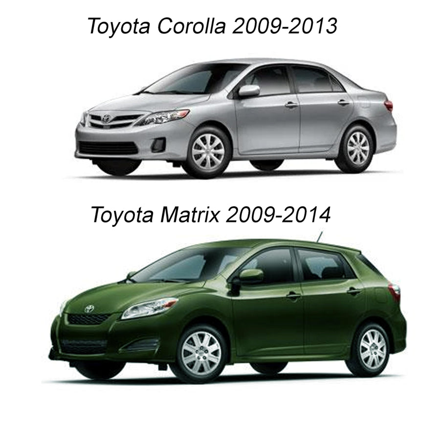 4PC Inner/Outer Tie Rod Ends FITS Toyota 2009-2013 USA Built Corolla 2009-2014 Matrix