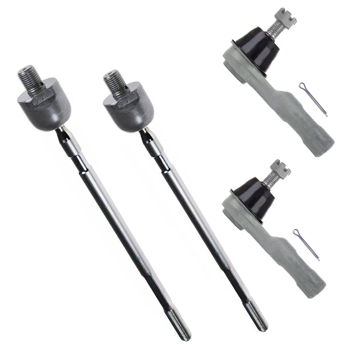 Pair Inner/Outer Tie Rod End Kit FITS Honda CR-V Japan Built Models 2007-2011, ES800510 EV800689