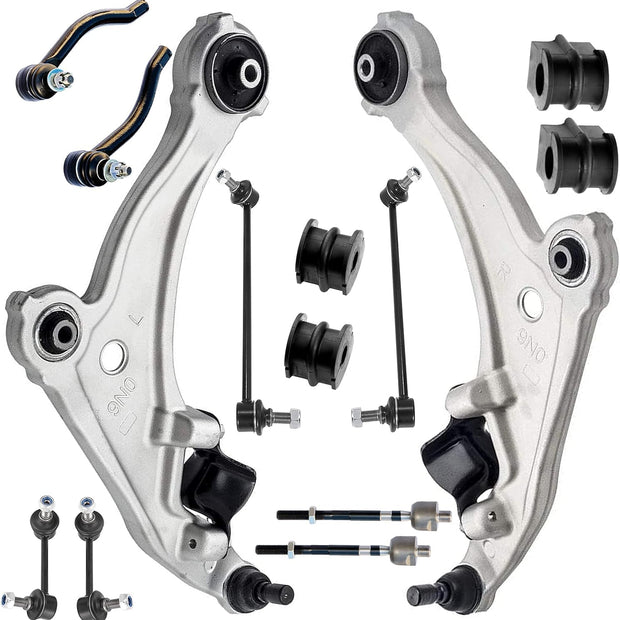 Suspension Dudes 14PC Suspension Kit Fits Nissan Maxima 2009-2014, W/O Sport K622054 K622059 K750255 K750256