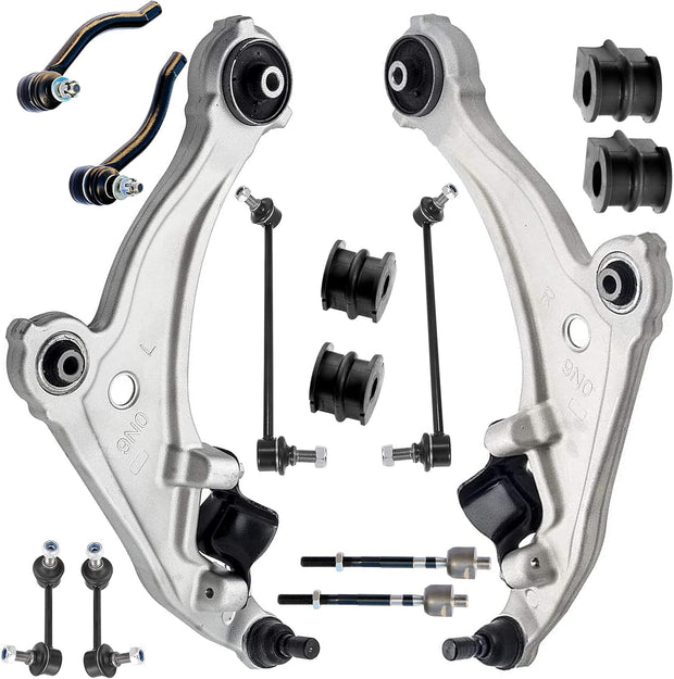 Suspension Dudes 14PC Suspension Kit Fits Nissan Maxima 2009-2014, W/O Sport K622054 K622059 K750255 K750256