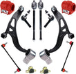 14PC CODE RED Suspension Kit for Ford Explorer 2011‑2019 – Lower Control Arms w/Ball Joints, Sway Bar Links, Inner & Outer Tie Rod Ends, Front & Rear Sway Bar Bushings