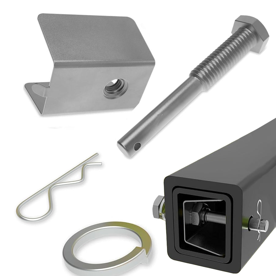 Suspension Dudes Anti-Rattle Trailer Hitch Pin Prevents Wobble and Swaying, Corrosion Resistant Fits 2