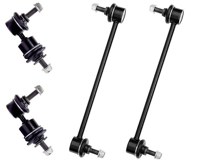 4PC Front + Rear Sway Bar Link Kit FITS Mazda 3 2004-2009, Mazda 3 Sport 2009, Mazda 5 2006-2017, SDK80867 SDK80235