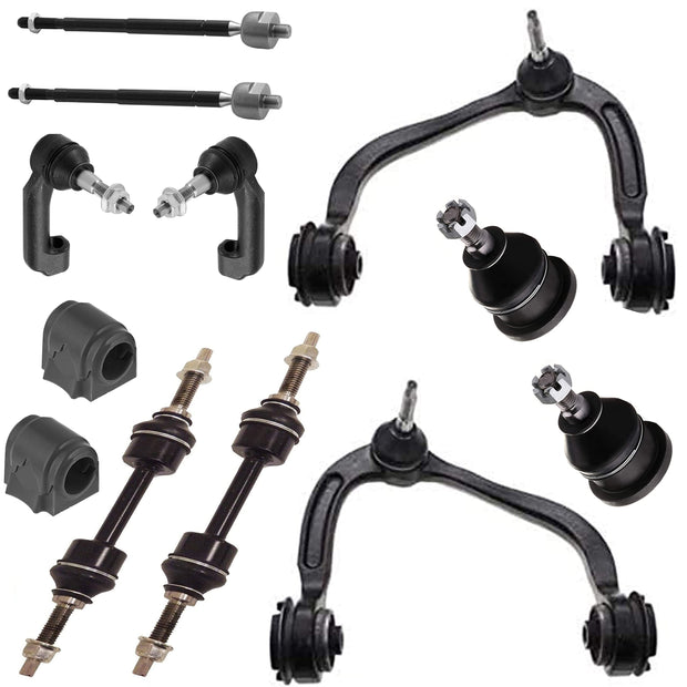 12 PC Front Suspension Kit FITS F-150 4WD 2015-2020, K80306 K80308 K750362