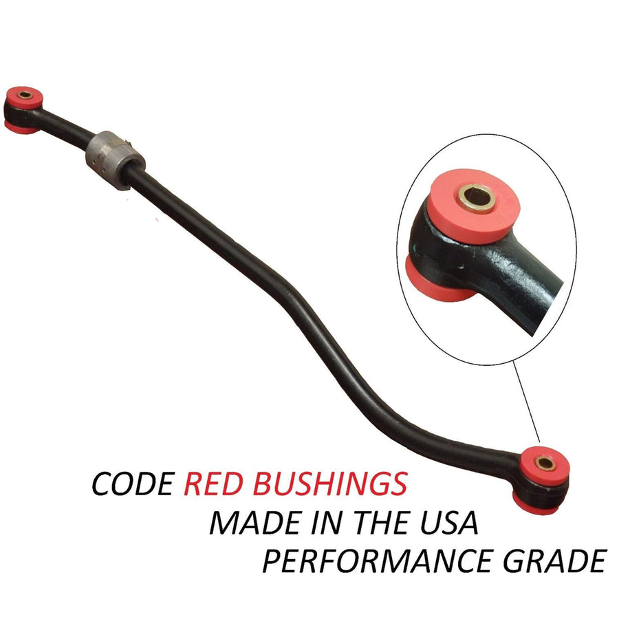 suspension dudes 4PC Front Sway Bar Links + Track Bar Bushings 1999-2004 Fits Grand Cherokee