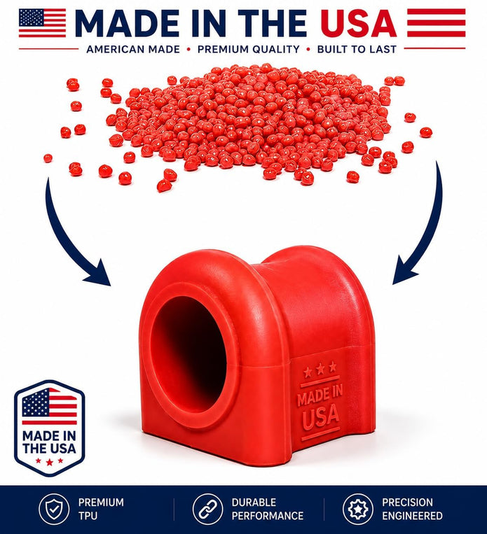 Suspension Dudes CODE RED Sway Bar Stabilizer Bushing Kit FITS Ram, Wrangler, Durango