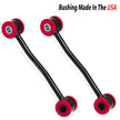 4PC Rear Sway Bar Link Kit + Bushing Kit FITS Grand Cherokee 1999-2004, Bushings Designed And Manufactured In The USA K3202 K7410