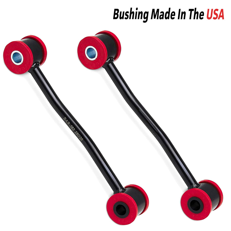 4PC Rear Sway Bar Link Kit + Bushing Kit FITS Grand Cherokee 1999-2004, Bushings Designed And Manufactured In The USA K3202 K7410