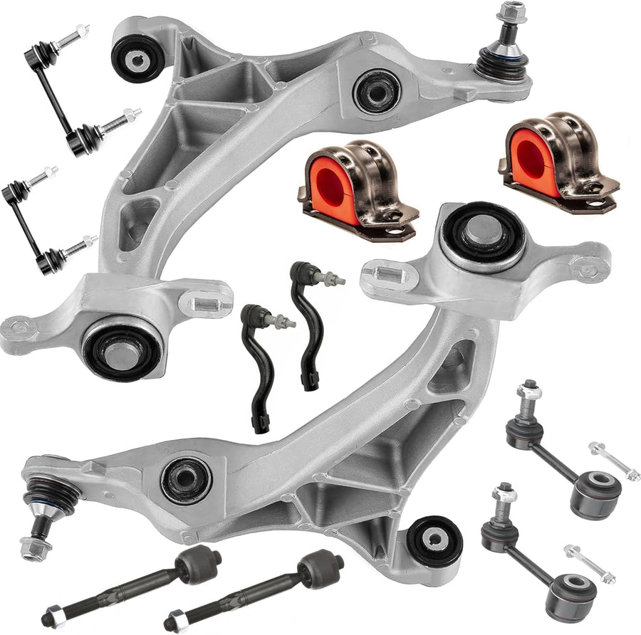Suspension Dudes 14 PC Control Arm Front/Rear Inner/Outer Suspension Kit FITS Grand Cherokee 2016-2022, Durango 2016-2022, W/O Performance Suspension RK623377 RK623378 EV801494