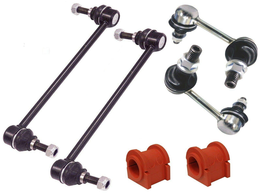 6PC Front and Rear Sway Bar Links + Front Bushings FITS Dodge Caliber Jeep Patriot 2007-2009