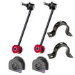 6PC Rear Sway Bar Links + Bracket/Bushing Kit FITS Escalade 2007-2019 2WD 4WD, Avalanche 2007-2013, Tahoe 2000-2006, Yukon 2000-2006, Yukon 1500 2000-2006, K6700 K6476 88891781