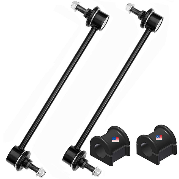 suspension dudes 4PC Front Sway Bar Links + Front Bushings FITS Toyota Sienna 2011-2019…
