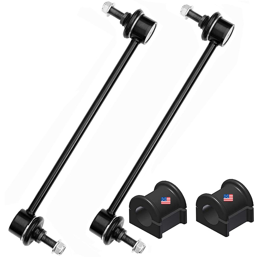 suspension dudes 4PC Front Sway Bar Links + Front Bushings FITS Toyota Sienna 2011-2019…