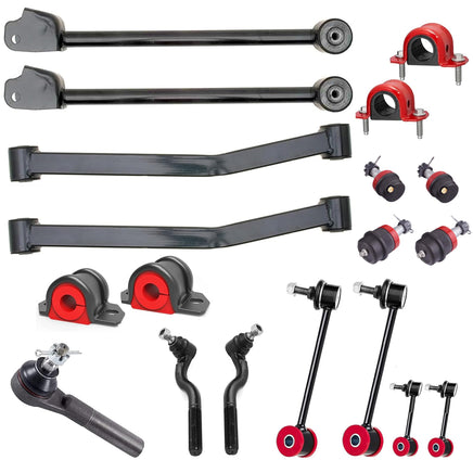 27 PC Front Control Arm Suspension Kit FITS Wrangler 2007-2017, Wrangler JK 2018, RK641822 RK621823