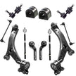 12PC Steering & Suspension Control Arm Kit Front Rear LH RH for Mazda 3-2004 2005 2006 2007 2008 2009. Mazda 5-2012 2013 2014 2015
