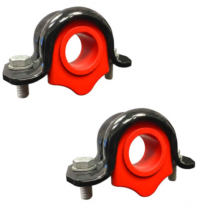 Suspension Dudes Front Sway Bar Stabilizer CODE RED Bracket/Bushing Kit FITS Wrangler 2020-2026, Gladiator 2020-2026, W/O Electronic Disconnect - Bushings Made In USA