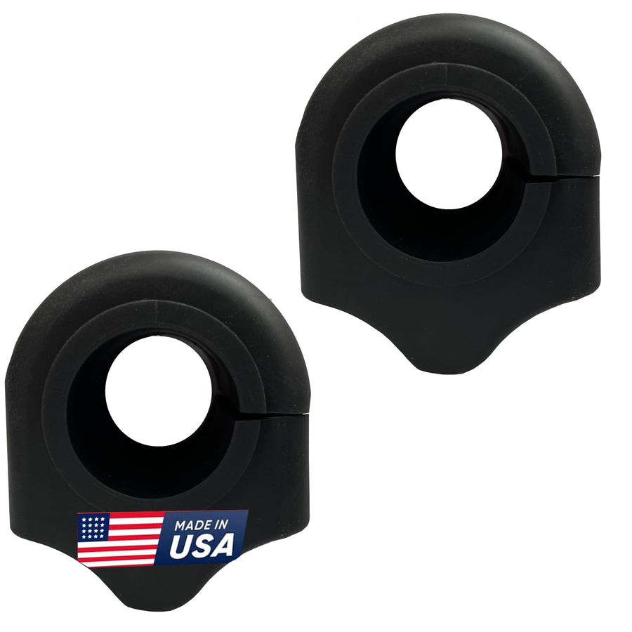 Suspension Dudes Front Sway Bar Stabilizer Bushing Kit Fits Wrangler 2020-2024, Gladiator 2020-2024, 68251376AB 68413960AC - Bushings Made In USA - Bar Size 33 mm
