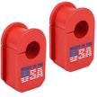PAIR Front CODE RED Sway Bar Bushing Kit FITS Select Years Ranger Explorer E-150 E-250 E-350 E-450 B2300 B3000 B4000 Navajo 1992-2014, K8690