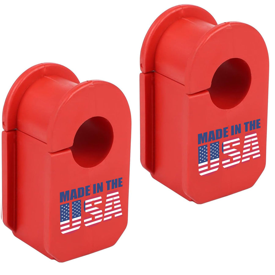 PAIR Front CODE RED Sway Bar Bushing Kit FITS Select Years Ranger Explorer E-150 E-250 E-350 E-450 B2300 B3000 B4000 Navajo 1992-2014, K8690