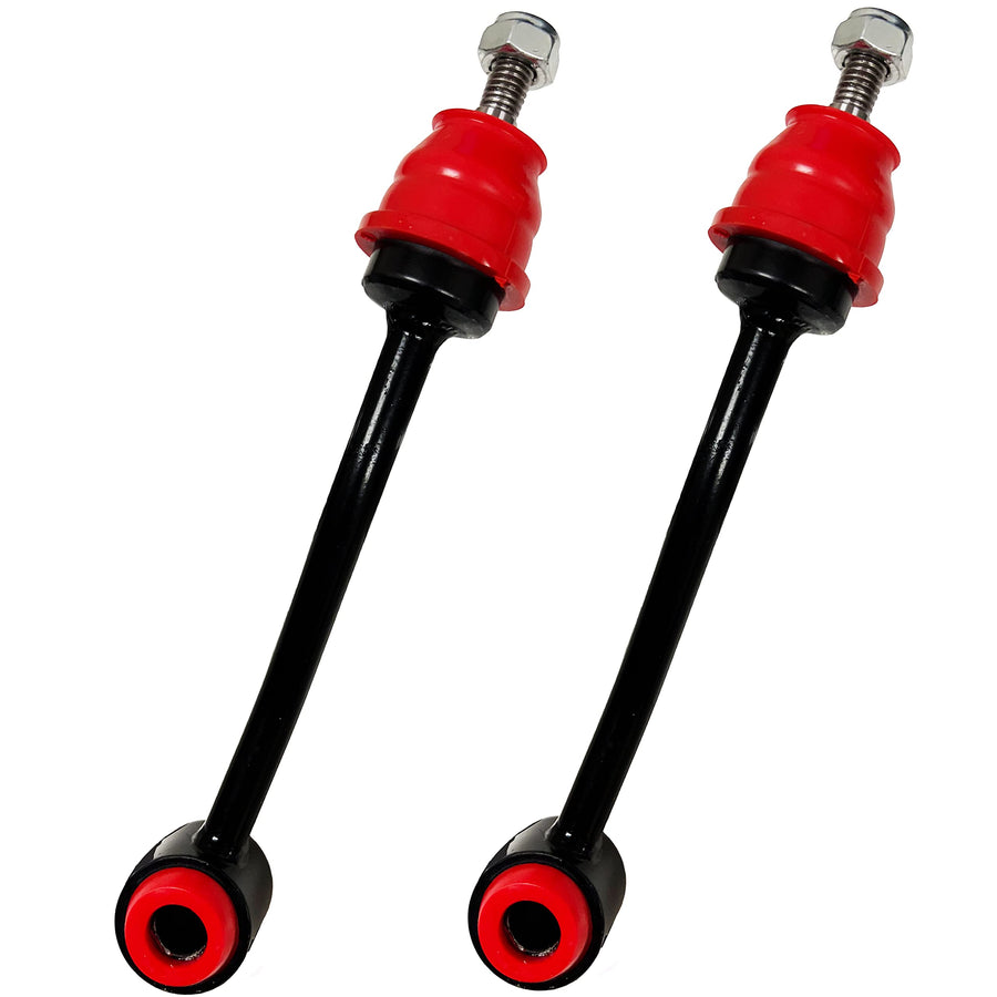 Suspension Dudes Front Sway Bar CODE RED Polyurethane Link Kit Fits Jeep Wrangler TJ 1997-2006, K3197