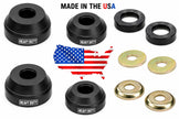 Heavy Duty Fleet Addition Front Suspension Radius Arm Bushing Kit (pair) for Bronco Ranger FORD F150 F250 F350 Explorer, Mazda B2300 B3000 B4000 Navajo