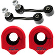 Suspension Dudes 4PC Front CODE RED Sway Bar Stabilizer Link & Bushing Kit FITS Wrangler 2020-2024, Gladiator 2020-2024, Bushings Made In USA - Bar Size 33 mm, 68251376AB 68413960AC K700908
