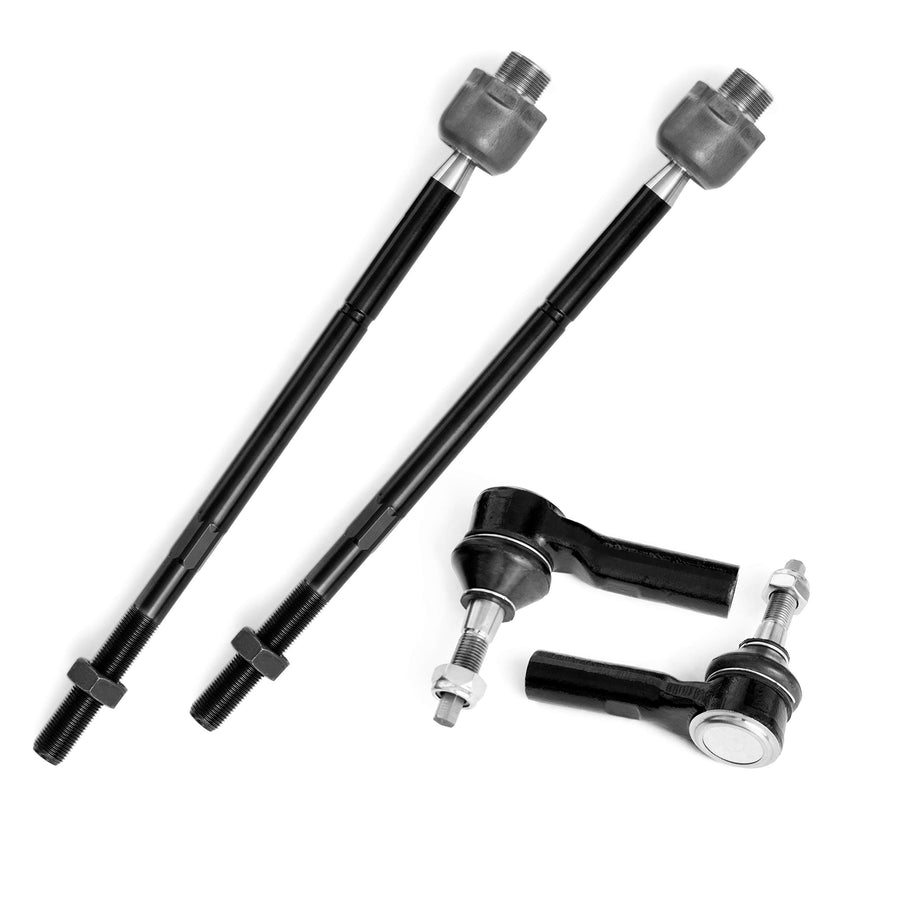 4PC Inner Outer Tie Rod Ends FITS Ford Explorer & Police Interceptor
