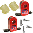 Suspension Dudes 6PC CODE RED Front Sway Bar Bracket/Bushing & Front To Axle Kit FITS E-150, E-250, E-350, E-450 1992-2008, K8690 K80222 928-562