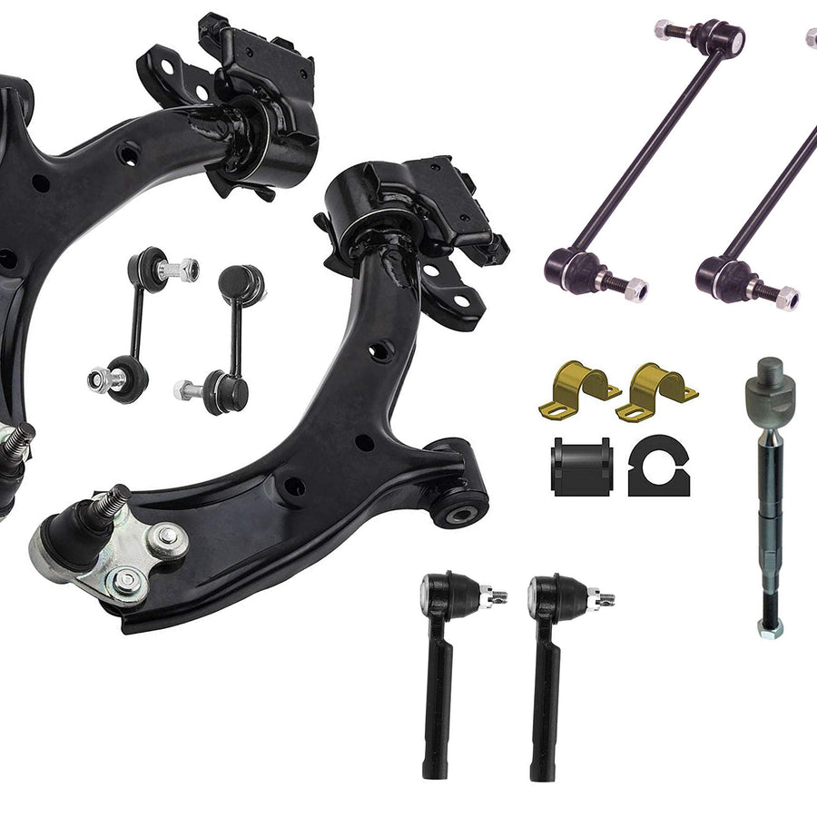 14PC Front Lower Control Arm Suspension Kit FITS 2007-2011 Honda CR-V (Japan Built Models)