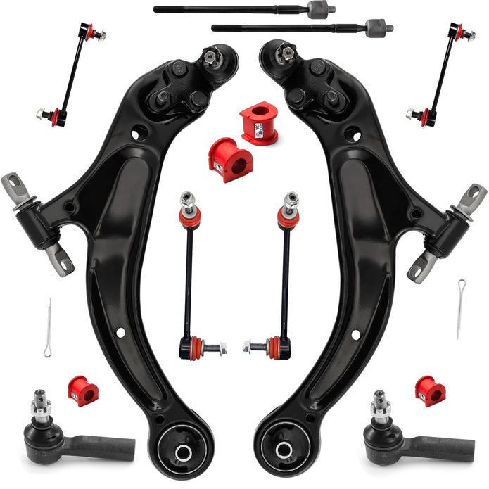 Suspension Dudes 16 PC Complete Front Suspension Lower Control Arm Kit FITS Avalon 1998-2004, Solara 1999-2003, RK620579 RK620578 - Bushings made In USA