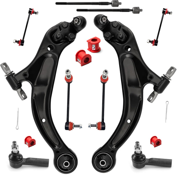 Suspension Dudes 16 PC Complete Front Suspension Lower Control Arm Kit FITS Avalon 1998-2004, Solara 1999-2003, RK620579 RK620578 - Bushings made In USA